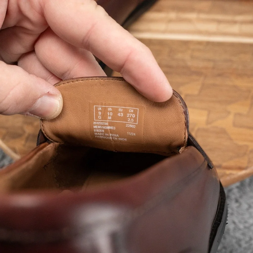 Clarks Men's Craft Arlo Lo Brown Loafers Slip On Shoes Size 10 M Craftmaster